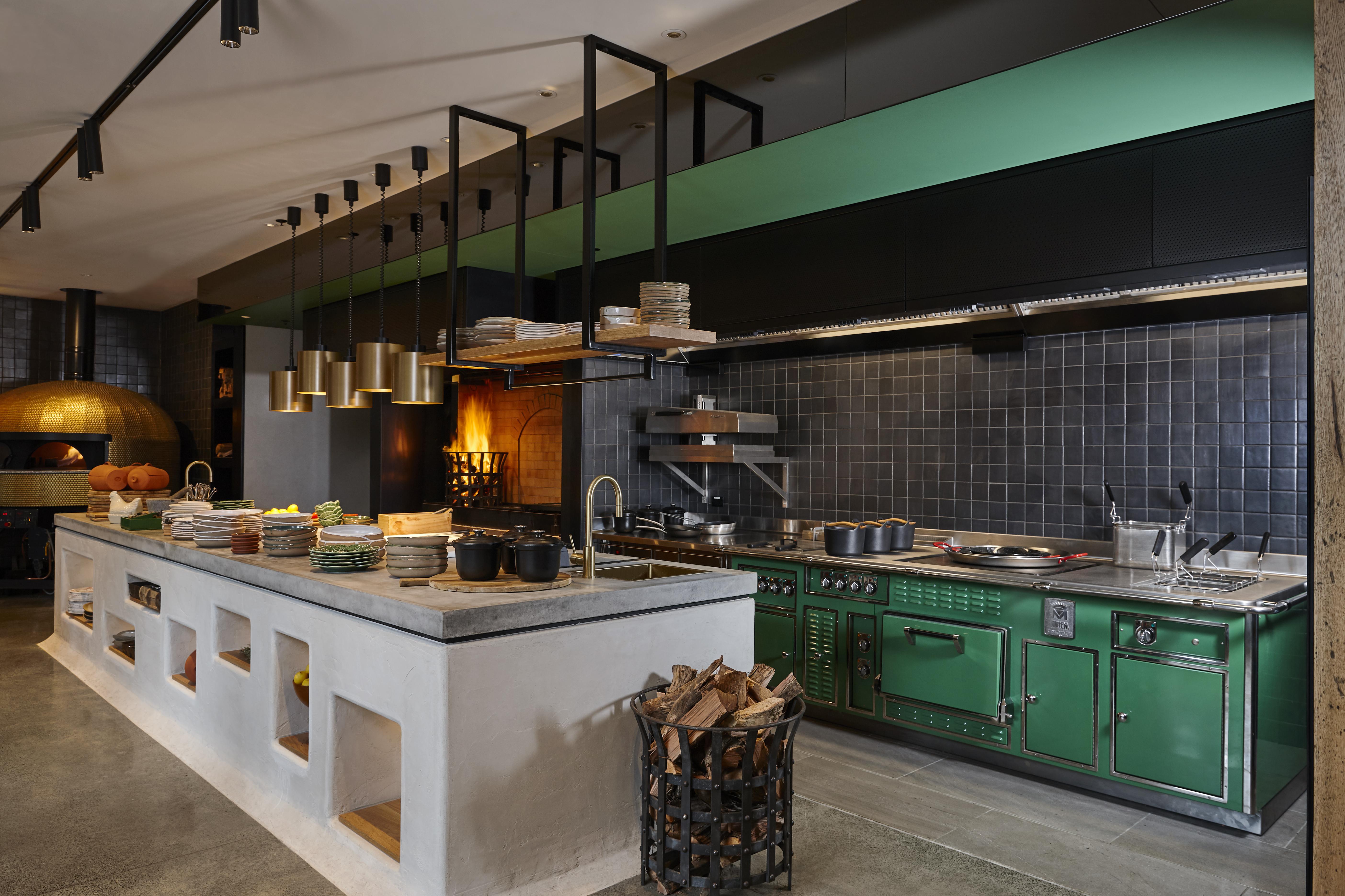 Qt Auckland Exterior foto The kitchen at the restaurant
